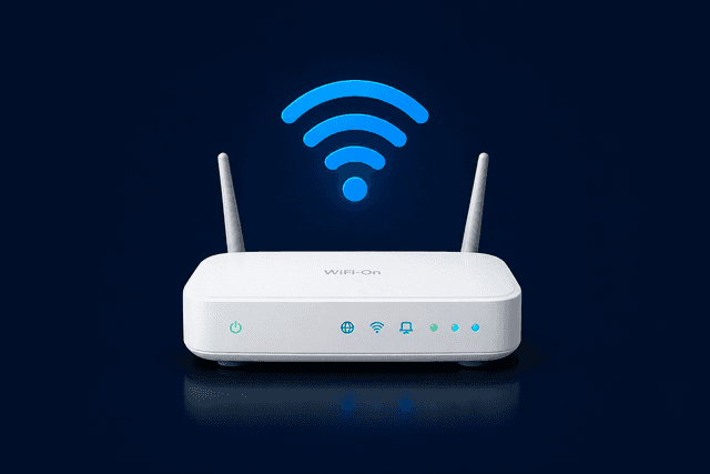 WiFi router installation for home and business internet South Africa